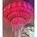 Kристален пеещ полилей EL6239/500 GD ЗЛАТО , 4xE14+100 W LED+LED RGB + MP3 + BLUETOOTH,Диаметър:50 см